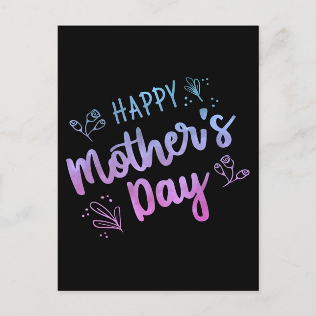 Happy Mother's Day Gift Happy Mothers Day Gifts Postcard (Front)
