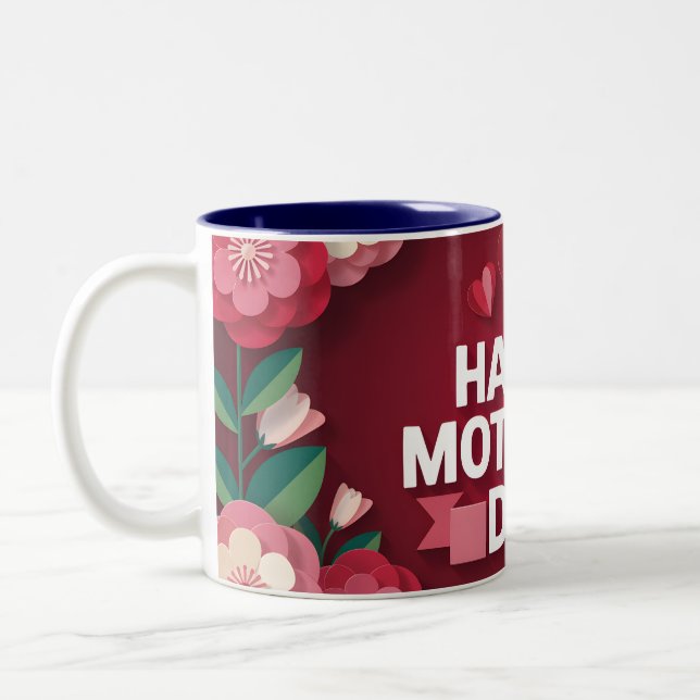 Happy Mother's Day Gift Mug Design (Left)