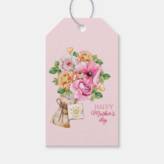 Happy Mothers Day Gift Tags (Front)