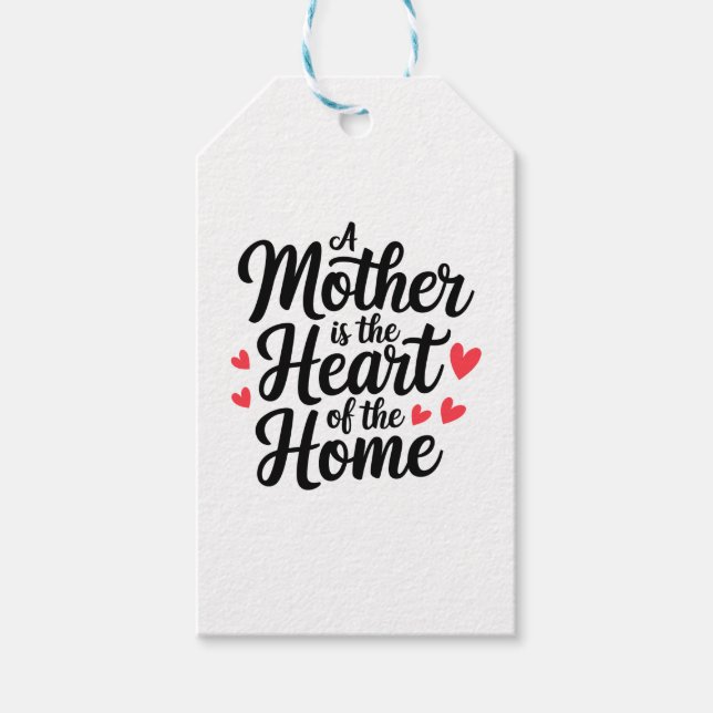 Happy Mothers Day Gift Tags (Front)