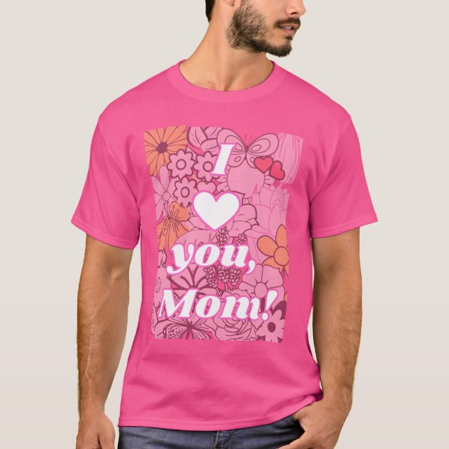 Happy mothers day gifts girl T-Shirt (Front)