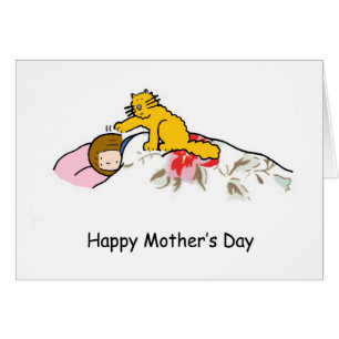 Happy Mothers Day Ginger Cat Humour