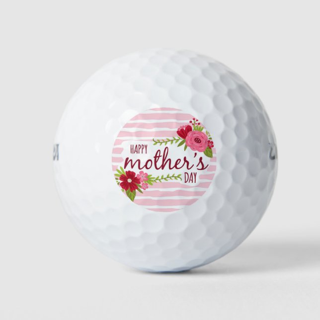 Happy Mother's Day Golf Balls (Front)