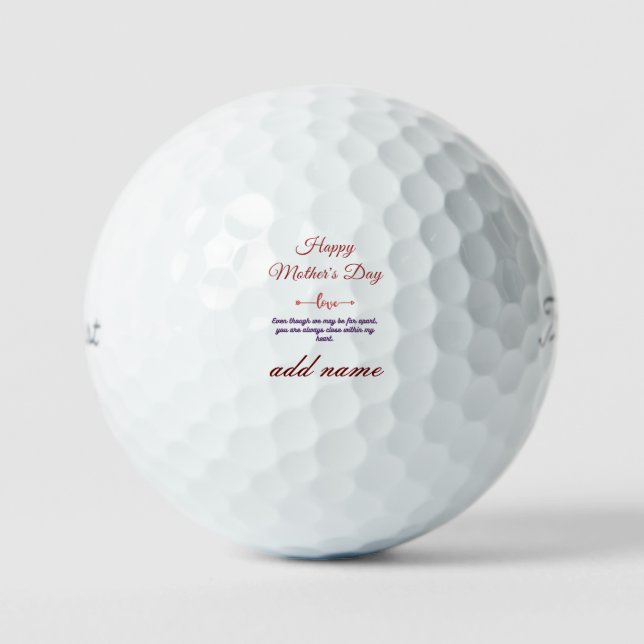 happy mother's day  golf balls (Front)