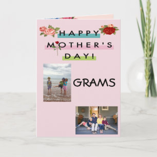Happy Mother's Day Grams! Card