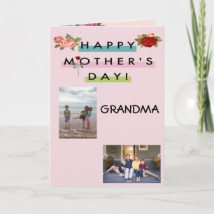 Happy Mother's Day Grandma! Card