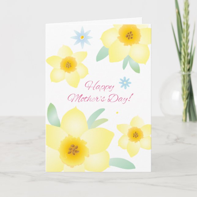 Happy Mother's Day Greeting Card (Front)