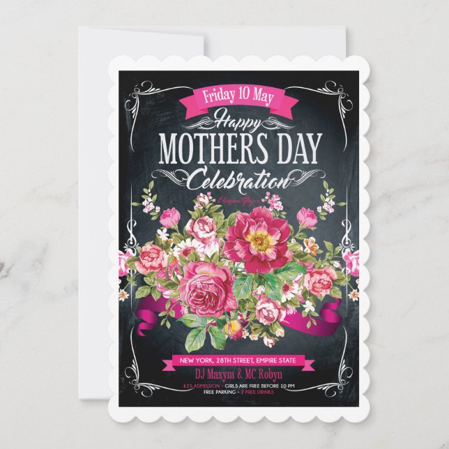 Happy Mother's Day Greetings Gift card (Front)