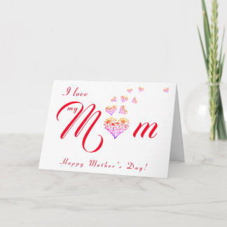 Happy Mothers Day/Happy Birthday Greeting Card