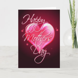 HAPPY MOTHER'S DAY HEART by SHARON SHARPE Card