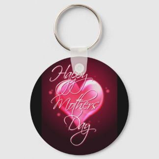 HAPPY MOTHER'S DAY HEART by SHARON SHARPE Key Ring