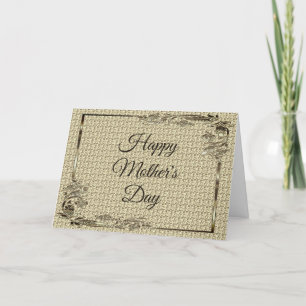 Happy Mother's Day Held In Heart Forever To Adore  Holiday Card