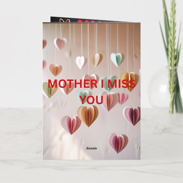 HAPPY MOTHER'S DAY HOLIDAY CARD (Back)