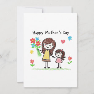 Happy Mother's Day Holiday Card