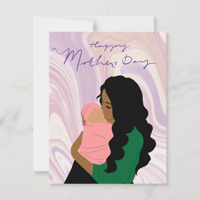 Happy Mother's Day! Holiday Card (Front)