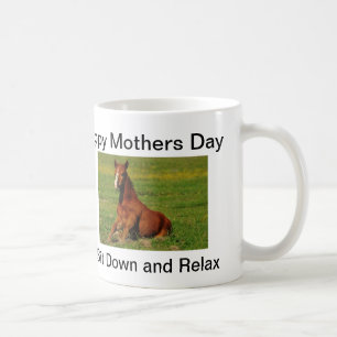 Happy Mothers Day Horse Mug