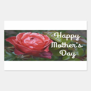 Happy Mother's Day Hot Cocoa Rose #2-2 Stickers