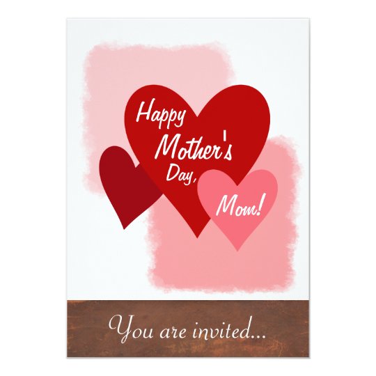 Happy Mother's Day Invites