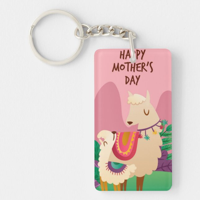 Happy Mother's Day Key Ring (Front)