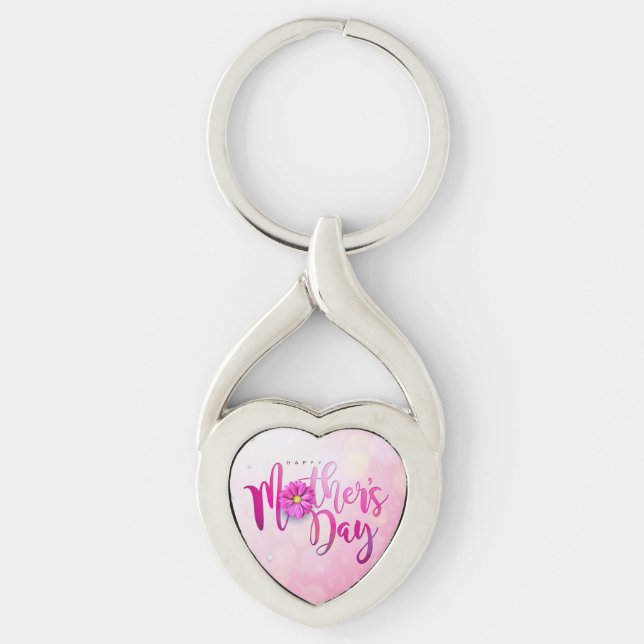 Happy Mother's Day  Key Ring (Front)