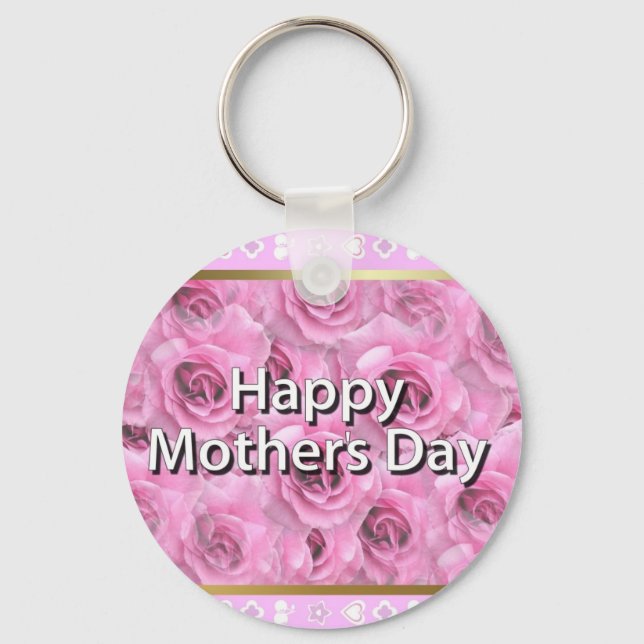 Happy Mother's Day Key Ring (Front)