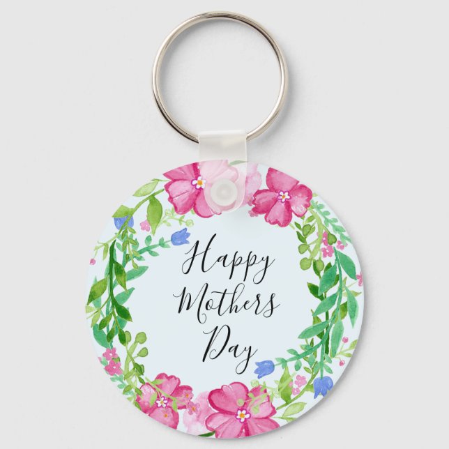 Happy Mothers Day Key Ring (Front)