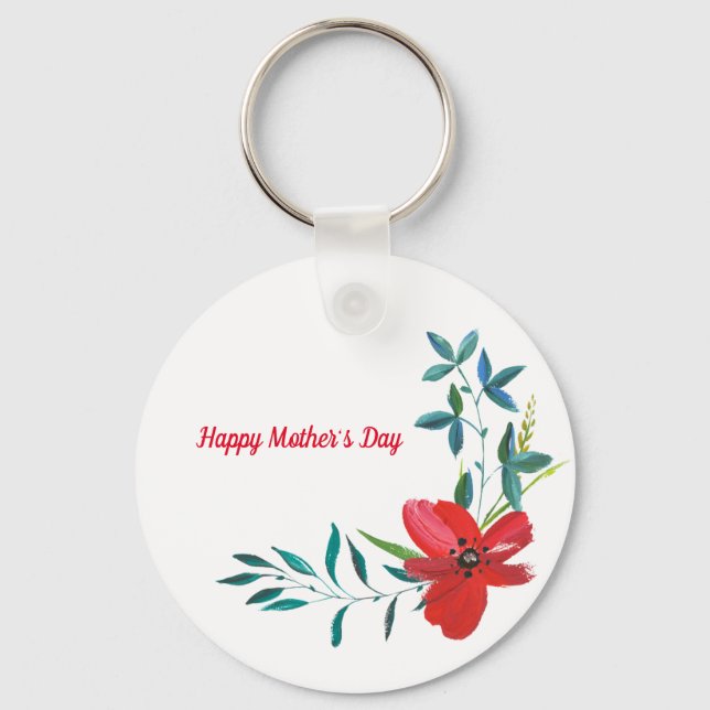 Happy Mother's Day Key Ring (Front)