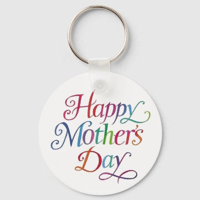 Happy Mother's Day Key Ring (Front)