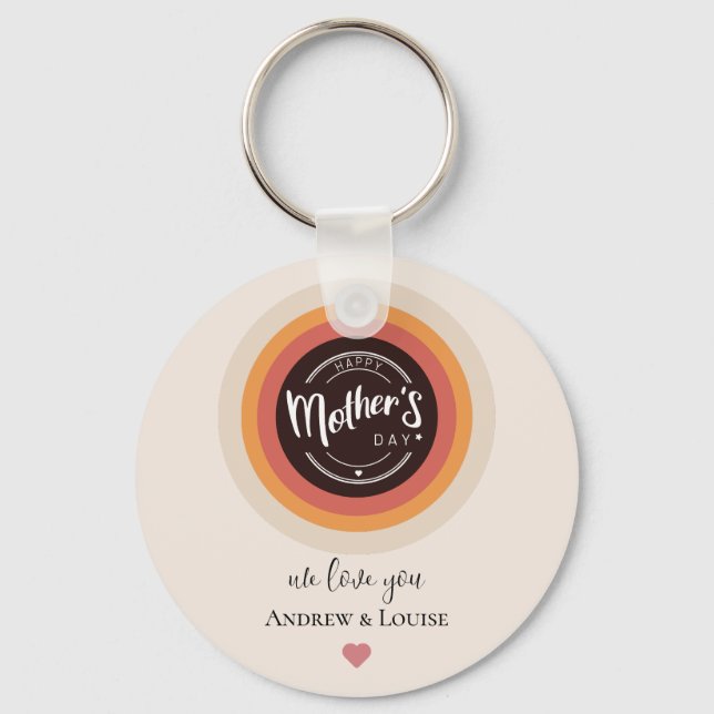 Happy mother's day key ring (Front)