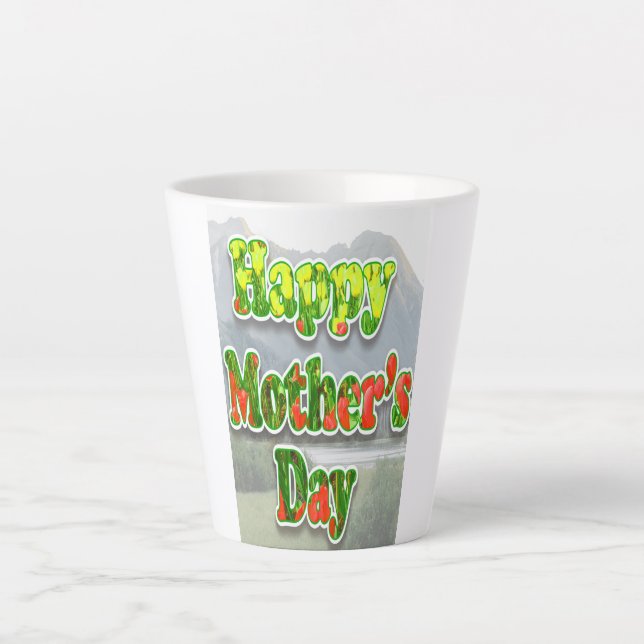 Happy Mother's Day Latte Mug (Front)