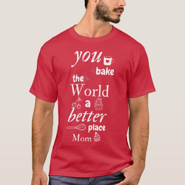 Happy mothers day love mum mothers day gift T-Shirt (Front)