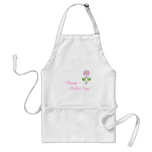 Happy-Mothers-Day Love you Mom Unique Standard Apron