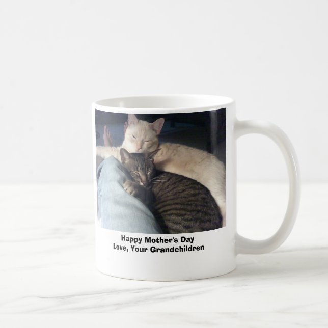 Happy Mother's Day! Love, Your Grandchildren Coffee Mug (Right)