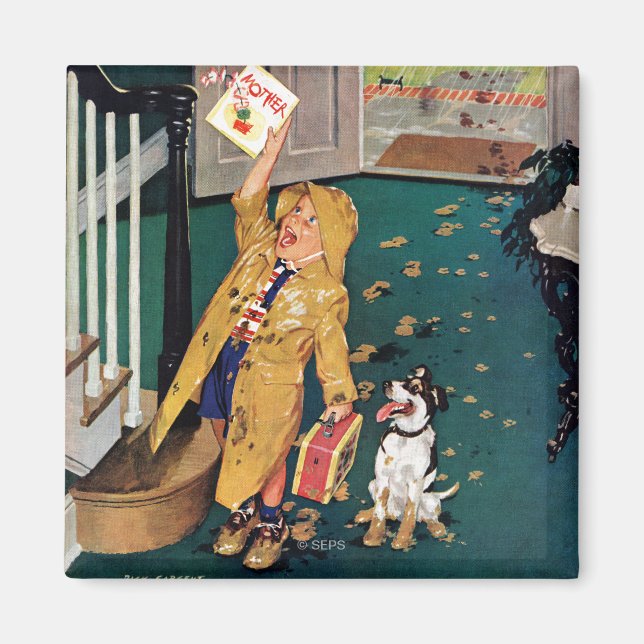 Happy Mother's Day Magnet (Front)