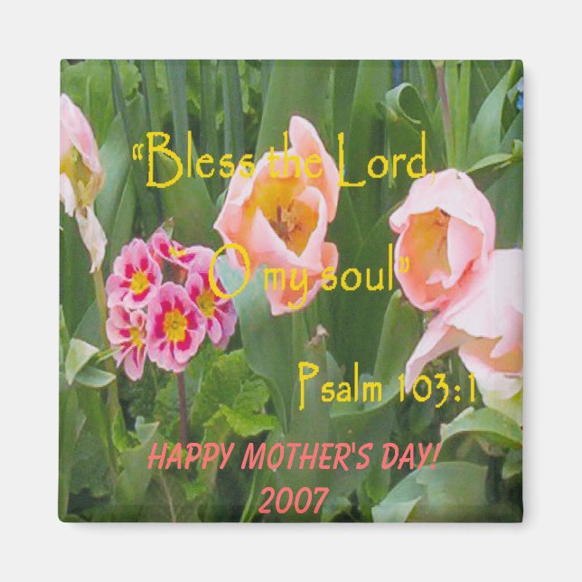 Happy Mother's Day Magnet (Front)