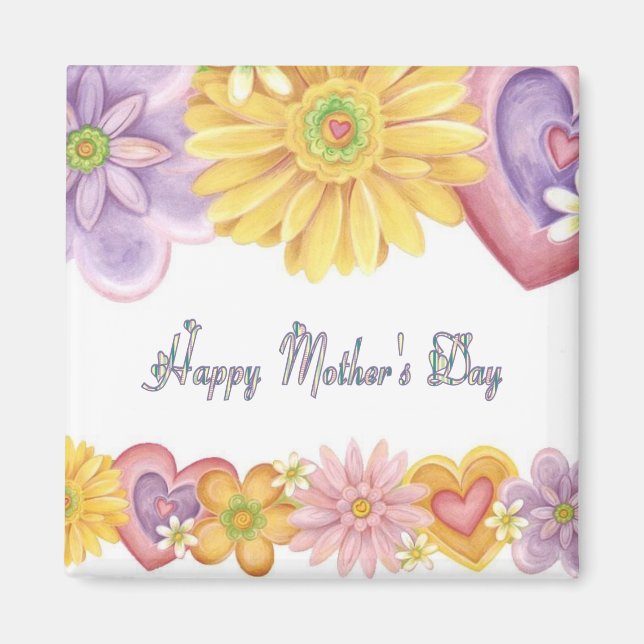 Happy Mothers Day Magnet (Front)