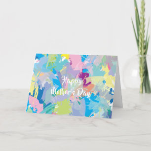 Happy Mother's Day ❤️ Modern Abstract Card