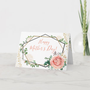 Happy Mother's Day   Mother's Day Card   Floral