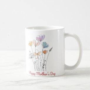 Happy Mother's Day Mug – A Beautiful Floral Gift