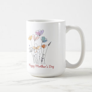 Happy Mother's Day Mug – A Beautiful Floral Gift