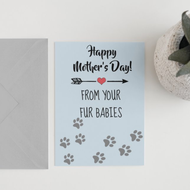 Happy Mother's day Multiple Dog Cat Pet Fur Babies Card (Creator Uploaded)