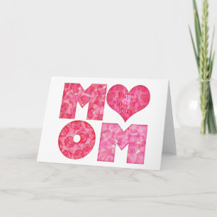 Happy Mother's Day Mum Alphabet Card