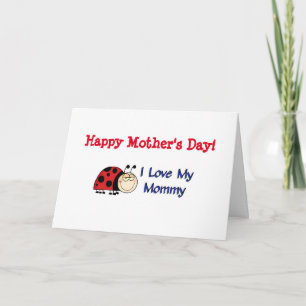 Happy Mothers Day Mummy - Ladybug Card