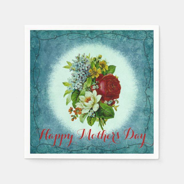 Happy Mother's Day Napkin (Front)