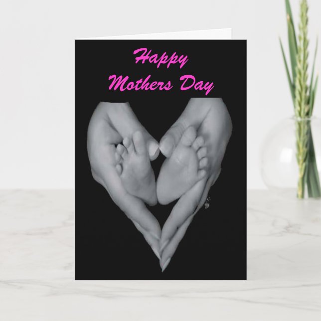 Happy Mothers Day: New Mum Greeting Card (Front)