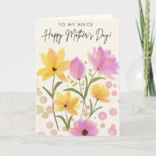 Happy Mother's Day Niece Card