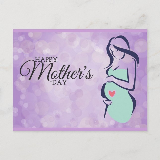 Happy Mother's Day - not a pre-existing condition Postcard (Front)