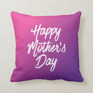 Happy Mother's Day on Square Pillow