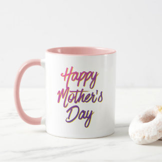 Happy Mother's Day on Two Tone Mug