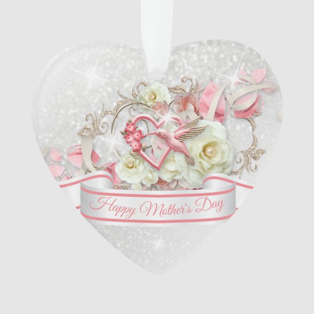 Happy Mother's Day Ornament (Front)